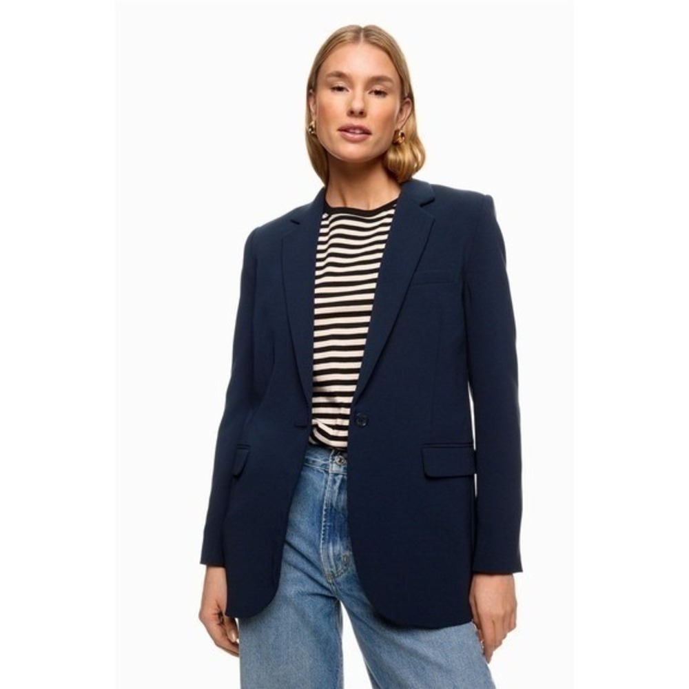 Michael Kors Blue Blazer Size(4)